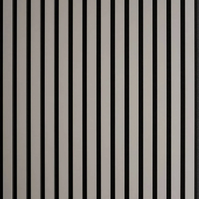 Painel de parede acústico ripado 270cm × 110cm - Acabamento de luxo